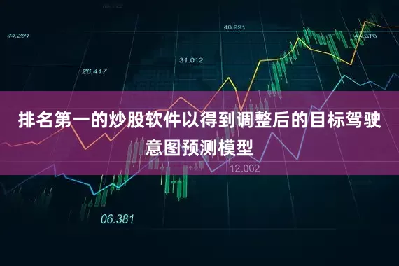 排名第一的炒股软件以得到调整后的目标驾驶意图预测模型