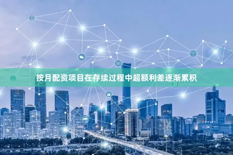 按月配资项目在存续过程中超额利差逐渐累积